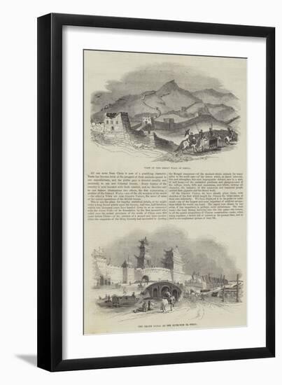 Sketches of China-null-Framed Giclee Print