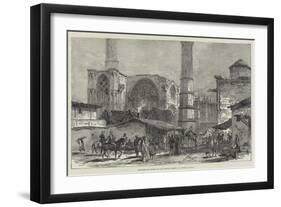 Sketches of Cyprus, St Sophia, Nicosia-null-Framed Giclee Print