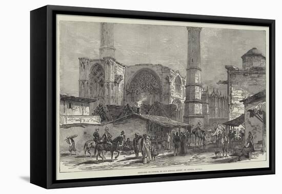 Sketches of Cyprus, St Sophia, Nicosia-null-Framed Stretched Canvas