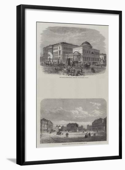 Sketches of Denmark-null-Framed Giclee Print