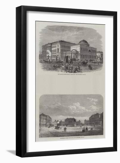 Sketches of Denmark-null-Framed Giclee Print