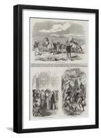 Sketches of Egypt-null-Framed Premium Giclee Print