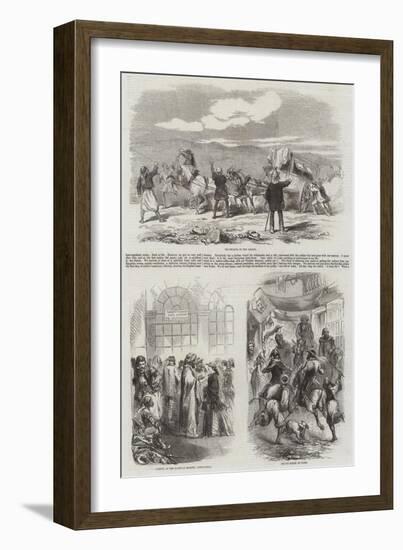 Sketches of Egypt-null-Framed Giclee Print