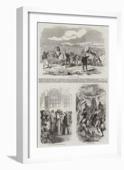 Sketches of Egypt-null-Framed Giclee Print