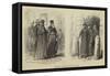 Sketches of Foreign Priests at Rome-null-Framed Stretched Canvas