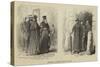 Sketches of Foreign Priests at Rome-null-Stretched Canvas