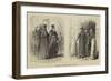 Sketches of Foreign Priests at Rome-null-Framed Giclee Print