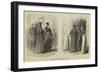 Sketches of Foreign Priests at Rome-null-Framed Giclee Print