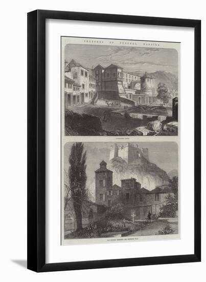 Sketches of Funchal, Madeira-null-Framed Giclee Print