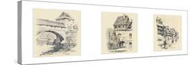 Sketches of Germany-unknown Callion-Stretched Canvas