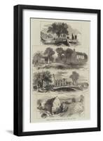 Sketches of Goldsmith's Deserted Village, Lishoy or Auburn, Near Athlone-Edmund Morison Wimperis-Framed Giclee Print