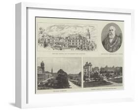 Sketches of Harrogate-null-Framed Giclee Print