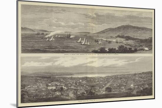 Sketches of Hobart-null-Mounted Giclee Print