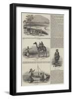 Sketches of India-null-Framed Giclee Print