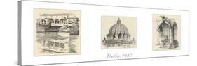 Sketches of Italy-unknown Callion-Stretched Canvas