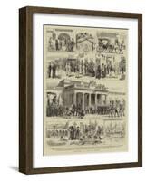 Sketches of Life at Malta-null-Framed Giclee Print