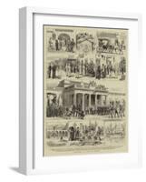 Sketches of Life at Malta-null-Framed Giclee Print