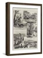 Sketches of Life in Queensland-null-Framed Giclee Print