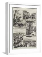 Sketches of Life in Queensland-null-Framed Giclee Print