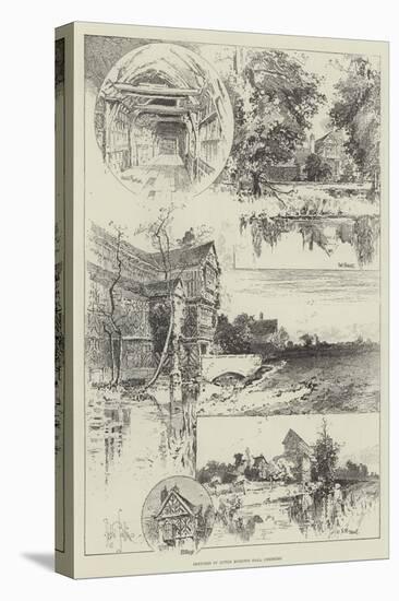 Sketches of Little Moreton Hall, Cheshire-Herbert Railton-Stretched Canvas