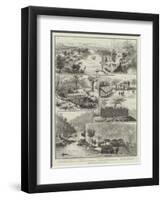 Sketches of Looshai Expedition-null-Framed Premium Giclee Print