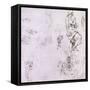 Sketches of Male Nudes, a Madonna and Child and a Decorative Emblem-Michelangelo Buonarroti-Framed Stretched Canvas