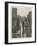 Sketches of Military Life, Arrival of the New Subaltern-Richard Caton Woodville II-Framed Giclee Print