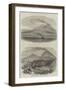 Sketches of Mount Vesuvius-null-Framed Giclee Print