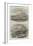 Sketches of Mount Vesuvius-null-Framed Giclee Print