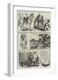 Sketches of Native Life in India-null-Framed Giclee Print