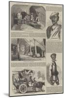 Sketches of Native Life in India-null-Mounted Giclee Print
