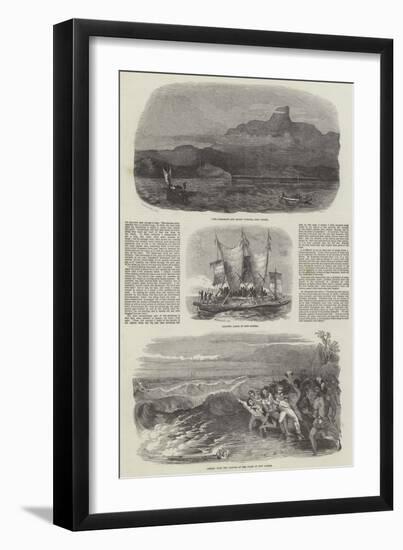 Sketches of New Guinea-Harden Sidney Melville-Framed Premium Giclee Print