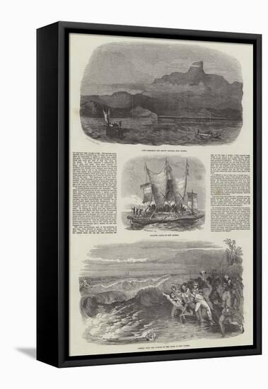 Sketches of New Guinea-Harden Sidney Melville-Framed Stretched Canvas