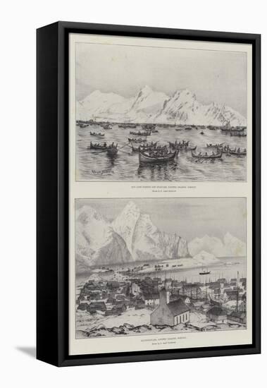 Sketches of Norway-null-Framed Stretched Canvas