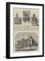 Sketches of Nottingham-null-Framed Giclee Print