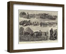 Sketches of Peasant Life in Hungary-null-Framed Giclee Print