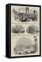 Sketches of Rome-null-Framed Stretched Canvas