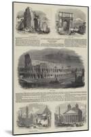Sketches of Rome-null-Mounted Giclee Print