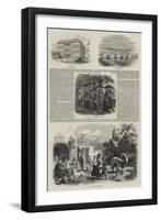 Sketches of Rome-null-Framed Giclee Print