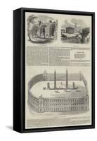 Sketches of Rome-null-Framed Stretched Canvas