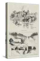 Sketches of Sandringham-Herbert Railton-Stretched Canvas