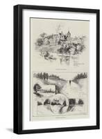 Sketches of Sandringham-Herbert Railton-Framed Giclee Print