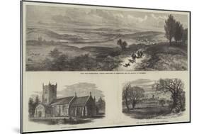 Sketches of Sandringham-null-Mounted Giclee Print