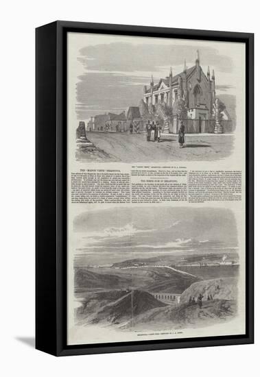 Sketches of Sebastopol-Edward Angelo Goodall-Framed Stretched Canvas