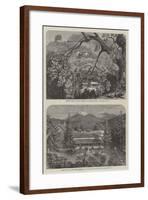 Sketches of Simla-null-Framed Giclee Print