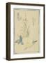 Sketches of Snails, Flowering Plant, C.1880-Edouard Manet-Framed Giclee Print