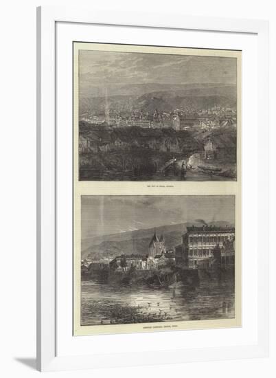 Sketches of Tblisi-null-Framed Giclee Print