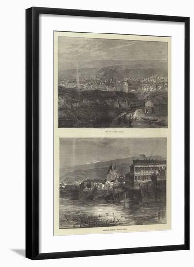 Sketches of Tblisi-null-Framed Giclee Print