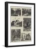 Sketches of Teesdale and Rokeby-null-Framed Giclee Print