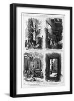 Sketches of Tenement Life in New York: the Fourth Ward-null-Framed Giclee Print